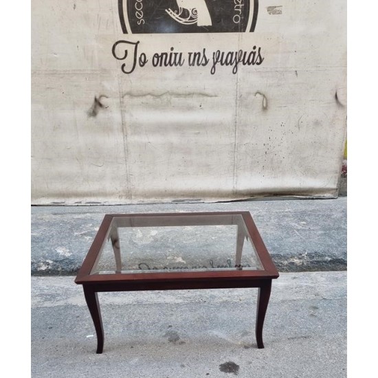   Τραπεζάκι σαλονιού με τζάμι Granny's 112800