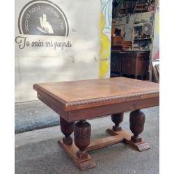 Τραπέζι με σκαλιστά πόδια Granny's 117071