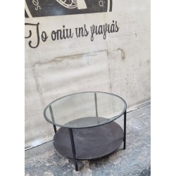   Τραπεζάκι σαλονιού με τζάμι Granny's 101391