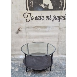   Τραπεζάκι σαλονιού με τζάμι Granny's 101391