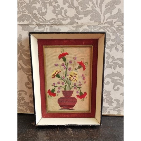 Καδράκι κέντημα vintage Granny's 113417