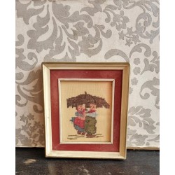 Καδράκι κέντημα vintage Granny's 112647