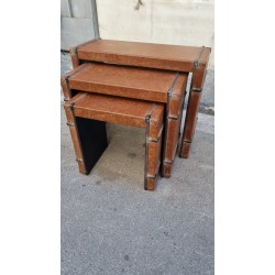 Ζιγκόν τραπέζια με δερματίνη  Granny's 113492