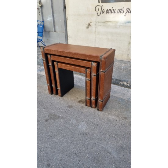 Ζιγκόν τραπέζια με δερματίνη  Granny's 113492