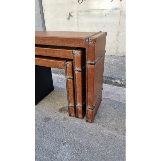 Ζιγκόν τραπέζια με δερματίνη  Granny's 113492
